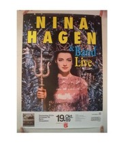 Listing image for Nina Hagen & And Band Poster German Tour 1989