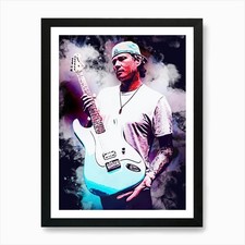 Listing image for Tom Delonge Art Print Framed Wall Art Poster Canvas Print Picture