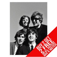 Listing image for THE BEATLES BB4 JOHN LENNON POSTER ART PRINT A4 A3 SIZE BUY 2 GET ANY 2 FREE