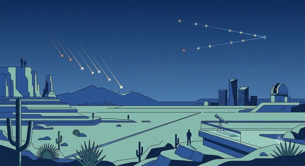 Overview image for Were the Phoenix Lights One Event or Several? | Celebrity UFO Files